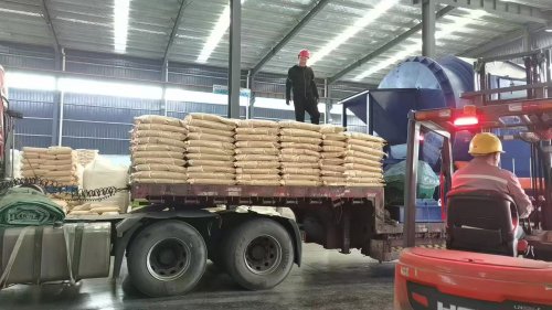 洗煤专用聚丙烯酰胺产品准备发货